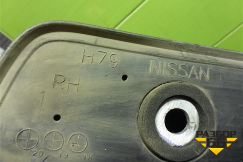 Рейлинг на крышу правый для Nissan Terrano с 2014г (Терано)