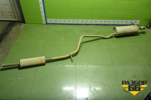 Глушитель (1.6л H4MD438) для Nissan Terrano с 2014г (Терано)