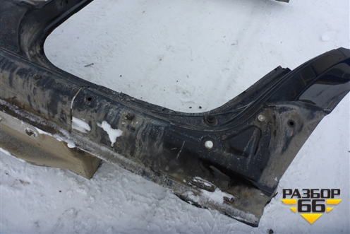 Порог со стойкой левый для Nissan Terrano с 2014г (Терано)