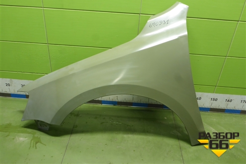 Крыло переднее левое без отверстия под повторитель (новое дубликат) (5С6821105) для Volkswagen Jetta с 2010-2019г (Джетта)