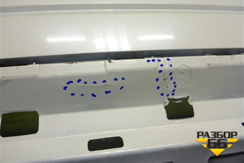 Бампер задний (под парктроник) (8889168111) для Geely Monjaro с 2021г (Монджаро)