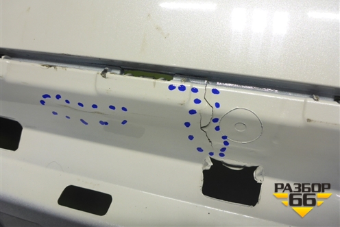 Бампер задний (под парктроник) (8889168111) для Geely Monjaro с 2021г (Монджаро)