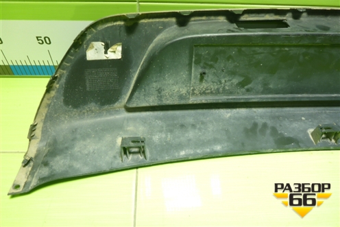 Накладка заднего бампера (до 2020г седан) (86612H0000) для Kia Rio с 2017г (Рио 4)