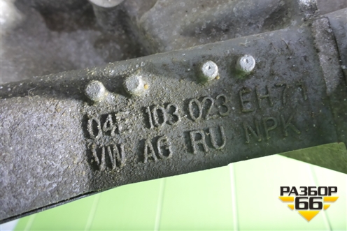 Двигатель (1.6л CWV) для Volkswagen Polo (седан) с 2010г (Поло)