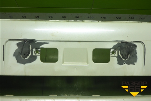 Бампер передний (после 2017г под омыватель и парктроник) (5211960N4) для Toyota Land Cruiser Prado(150) с 2009г (Ленд Крузер Прадо)