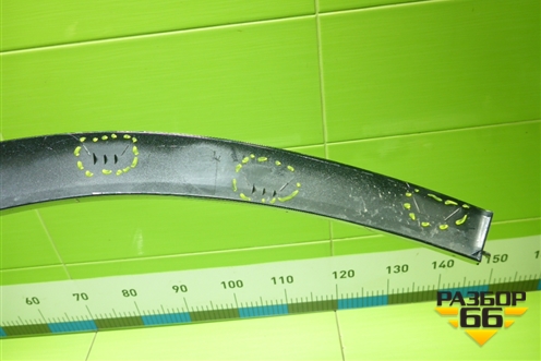 Накладка переднего крыла левого (7560248080) для Lexus RX 350 с 2022г (РХ)