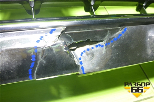 Решетка радиатора (после 2017г) (5310178110) для Lexus NX 200 с 2014-2021г (НХ)