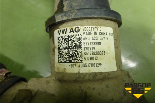 Рейка рулевая под электроусилитель (6RU423057N) для Volkswagen Polo (седан) с 2010г (Поло)