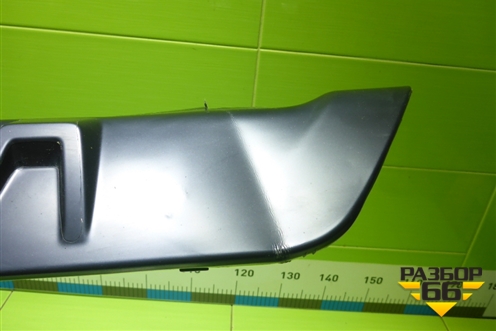 Накладка заднего бампера (на юбку M-пакет) (51128089547) для BMW X5 G05 с 2018г (Х5 Г05)