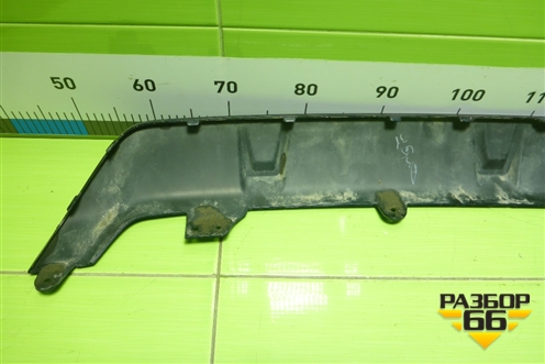 Накладка заднего бампера (на юбку M-пакет) (51128089547) для BMW X5 G05 с 2018г (Х5 Г05)