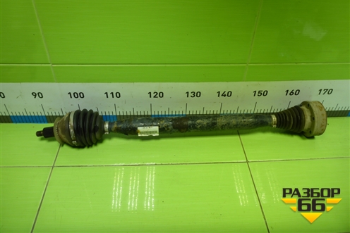 Привод передний правый (1.6л CWV) (6R0407762K) для Volkswagen Polo (седан) с 2010г (Поло)