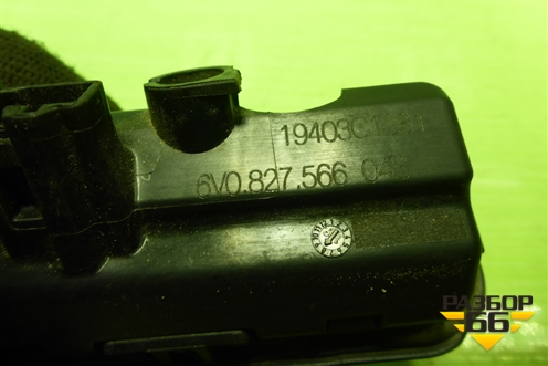 Кнопка открывания багажника (наружняя) (6V0827566) для Volkswagen Polo (седан) с 2010г (Поло)