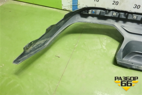 Юбка заднего бампера (760807568J) для Volkswagen Touareg с 2018г (Туарег)