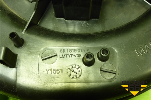 Моторчик отопителя (6R1819015A) для Volkswagen Polo (седан) с 2010г (Поло)