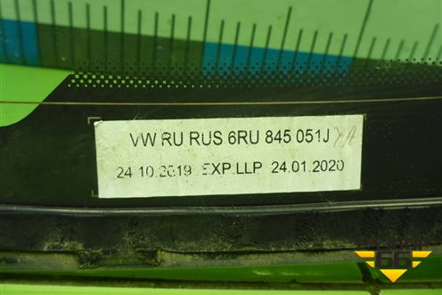 Стекло заднее (6RU845051J) для Volkswagen Polo (седан) с 2010г (Поло)