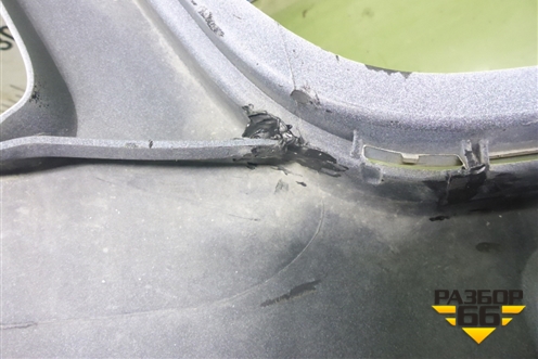 Бампер передний (после 2010г) (5J0807221D) для Skoda Fabia с 2007-2014г (Фабия)