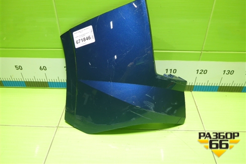 Бампер задний левая часть (86656BW00) для Hyundai Creta с 2021-2025г (Крета)