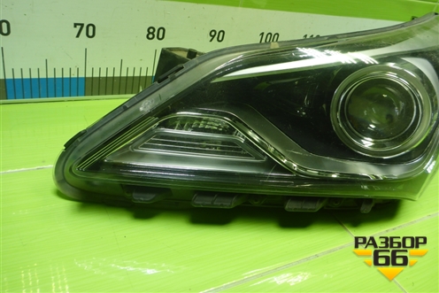 Фара левая (после 2014г галоген) (921014L700) для Hyundai Solaris с 2010-2016г (Солярис)