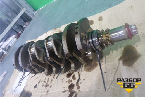 Коленвал (шатунный 47.7 коренной 53.9 1.6л CFN) для Volkswagen Polo (седан) с 2010г (Поло)