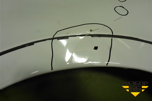 Крыло переднее левое (после 2018г Cross) (8450104276) для VAZ Granta/Гранта