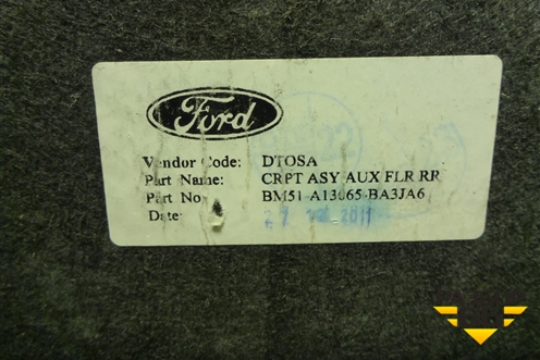 Пол багажника (хетчбэк) (BM51A13065BA3JA6) для Ford Focus 3 с 2011г (Фокус)