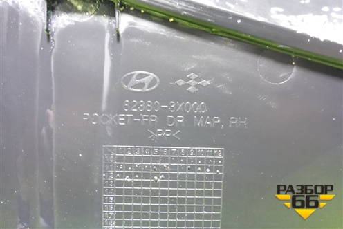 Обшивка двери передней правой под электрику (823803X000) для Hyundai Elantra 5 с 2010-2016г (Элантра)