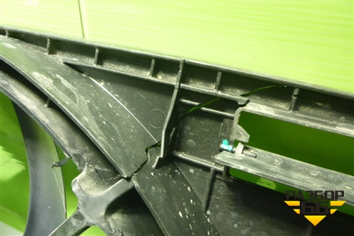 Вентилятор охлаждения радиатора (6600002029) для Geely Coolray с 2019-2025г (Кулрей)