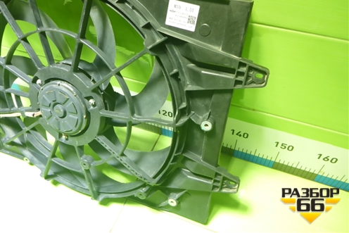 Вентилятор охлаждения радиатора (302000698AA) для Chery Tiggo 7 Pro с 2019г (Тиго 7 Про)