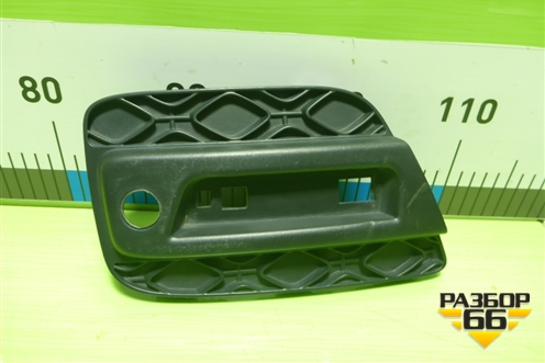 Накладка заднего бампера правая (StepWay под парктроник) (850761319R) для Renault Sandero с 2013-2022г (Сандеро)