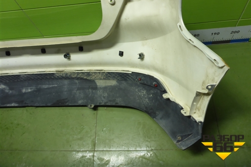 Бампер задний (хетчбэк) (BM51A17906AGW) для Ford Focus 3 с 2011г (Фокус)