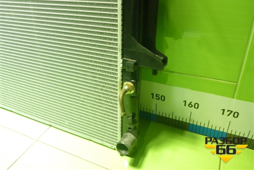 Радиатор охлаждения (не оригинал) (MC000L2001) для Mitsubishi L 200 c 2006-2015г (Л200)