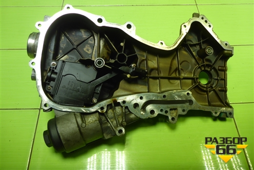 Крышка двигателя передняя (1.4л CAX) (03C109211) для Volkswagen Golf V Plus с 2005-2014г (Гольф 5 Плюс)