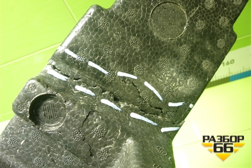 Наполнитель переднего бампера (2803467HF01) для Hongqi H5 с 2022-2025г