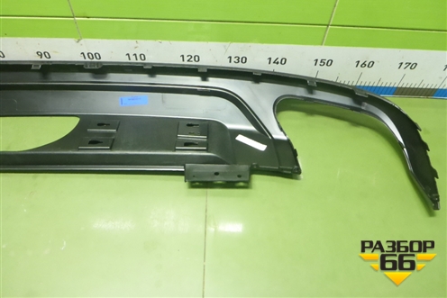 Юбка заднего бампера (новая) (31455787) для Volvo V60 Cross Country с 2017г (В60 Кросс Кантри)