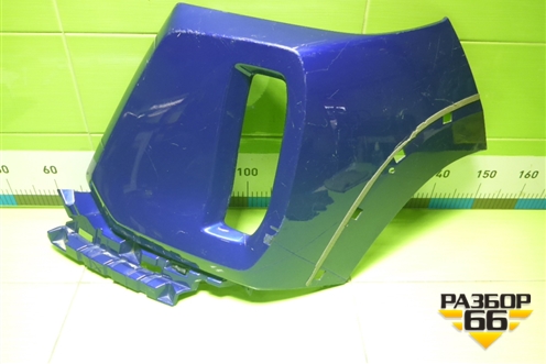 Бампер передний левая часть (2803101BU401) для Changan Hunter Plus с 2020-2025г (Хантер Плюс)