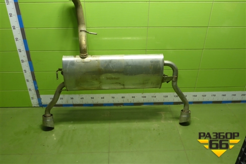 Глушитель задняя часть (1201500BQ06) для Changan CS35 Plus с 2018г (ЦС 35 плюс)