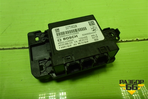 Блок управления парктроником (22758028) для Opel Insignia с 2008-2017г (Инсигниа)