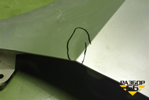 Крыло переднее правое (60U821022) для Skoda Rapid с 2020г (Рапид)