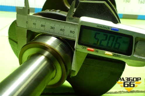 Коленвал (2.4л 4B12) для Mitsubishi Lancer-X с 2007г (Лансер)