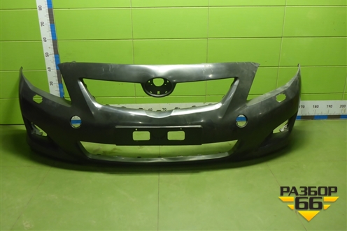 Бампер передний (новый дубликат, под омыватели) (5211902750) для Toyota Corolla (E15) с 2006-2013г (Королла 150)