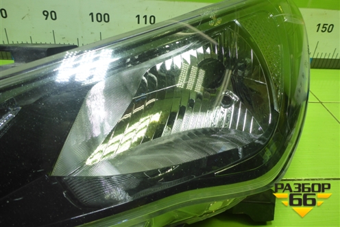 Фара левая (после 2020г галоген) (92101H5500) для Hyundai Solaris с 2017г (Солярис)