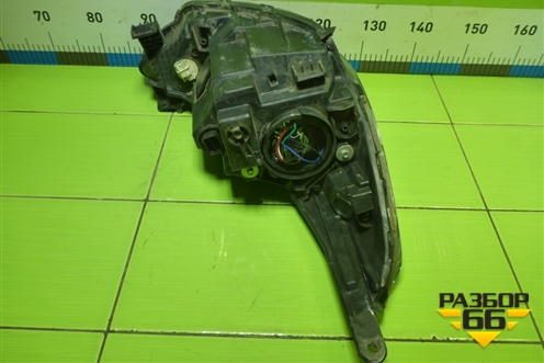 Фара левая (до 2014г галоген) (921014L000) для Hyundai Solaris с 2010-2016г (Солярис)