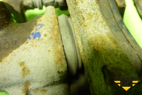 Суппорт задний левый для Hyundai Solaris с 2010-2016г (Солярис)