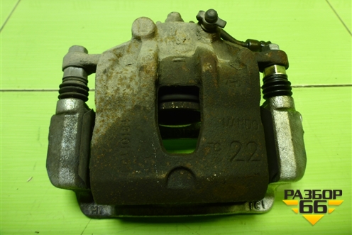 Суппорт передний левый для Hyundai Solaris с 2010-2016г (Солярис)