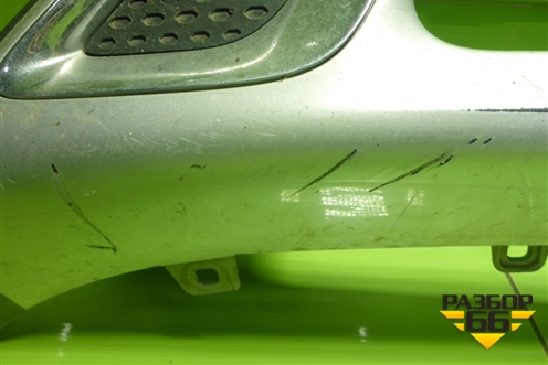 Накладка переднего бампера нижняя (после 2018г нижняя) (6405A269) для Mitsubishi Outlander с 2012-2024г (Аутлендер)