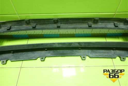 Накладка переднего бампера нижняя (после 2018г нижняя) (6405A269) для Mitsubishi Outlander с 2012-2024г (Аутлендер)