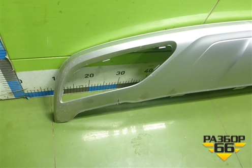 Юбка заднего бампера (80A807521B) для Audi Q5 с 2017г (Ку 5)