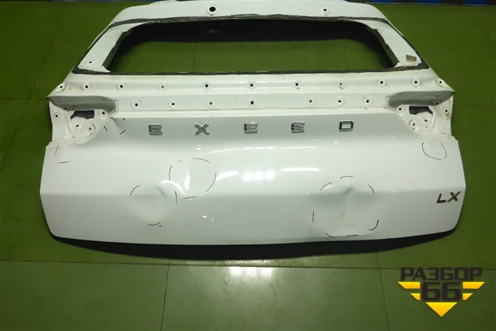 Дверь багажника без стекла (552000102AADYJ) для Exeed LX с 2019-2024г (ЛХ)