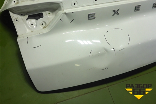 Дверь багажника без стекла (552000102AADYJ) для Exeed LX с 2019-2024г (ЛХ)