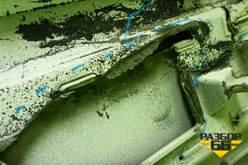 Бампер передний левая часть  (81416105825) для MAN TGX с 2007г (ТГХ)